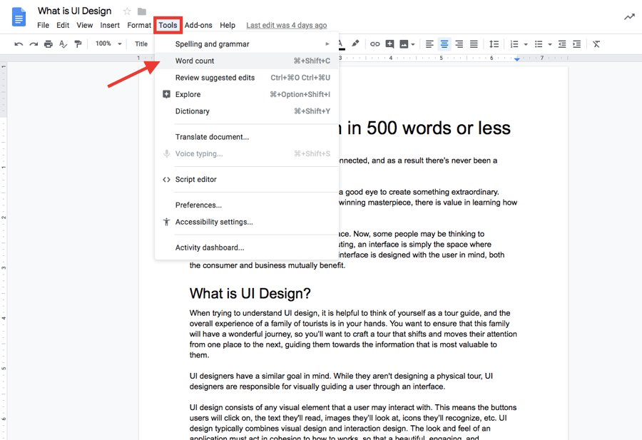 a-guide-to-seeing-word-count-on-google-docs-shortcuts